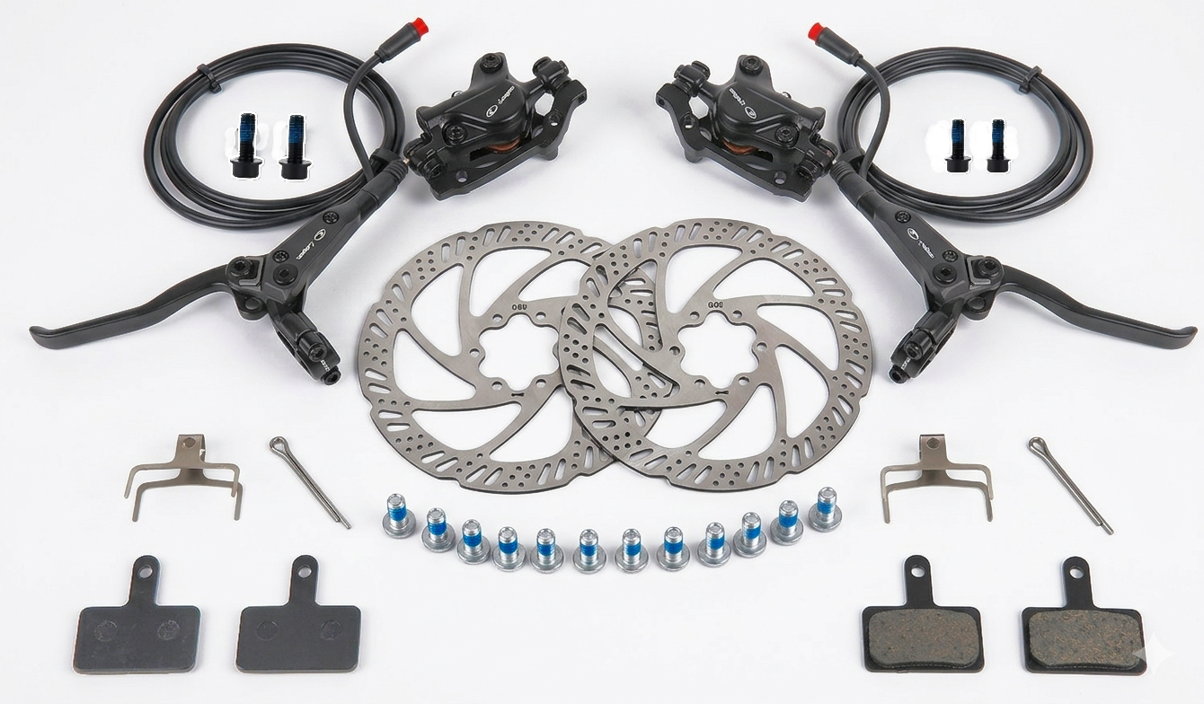 Hydraulische Remmen Set + Remschijven
