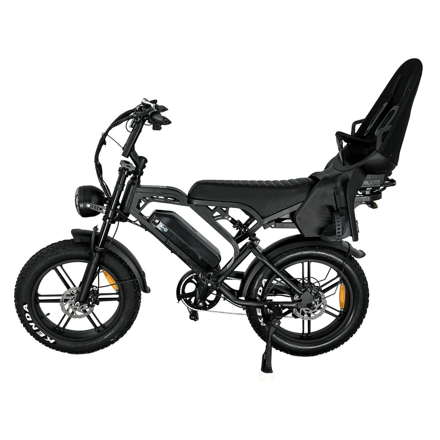 V20 Pro Family Bike met achterzitje