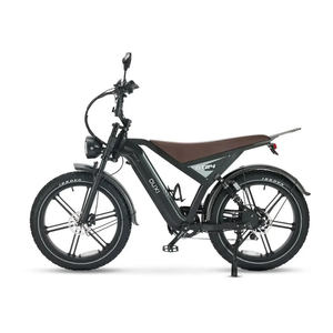 OUXI GT24 fatbike 24 inch zwart