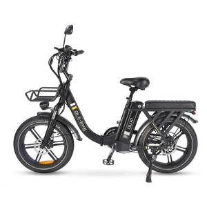 OUXI Q11 opvouwbare fatbike zwart