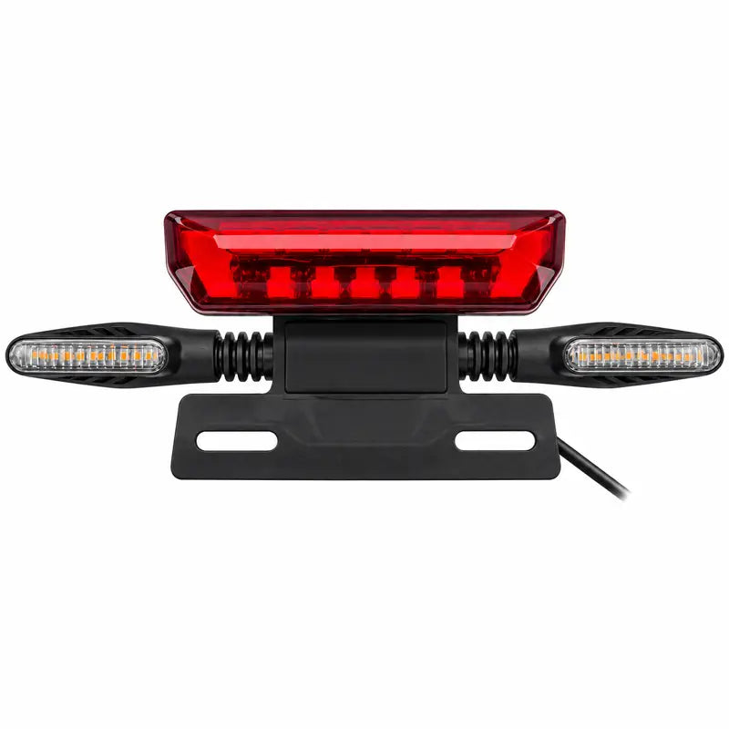 Achterlicht V20 Crosa met LED knipperlichten en kentekenplaathouder