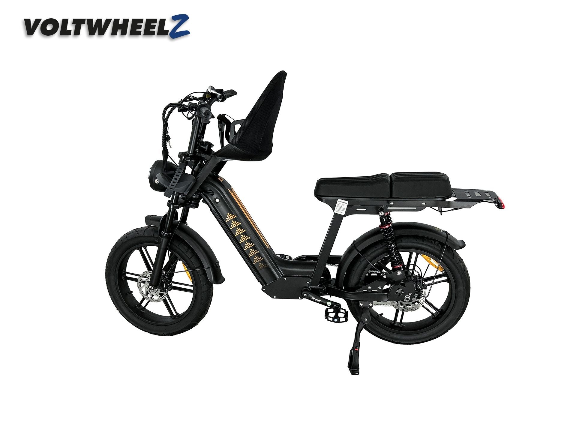 D50 Family Bike met voorzitje